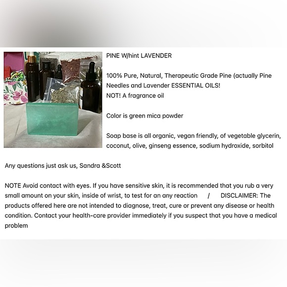 2nd Sample 5 Pak Homemade Creamsicle ‘Carterii’ Frankincense Myrrh Homemade Soap - Picture 8 of 11